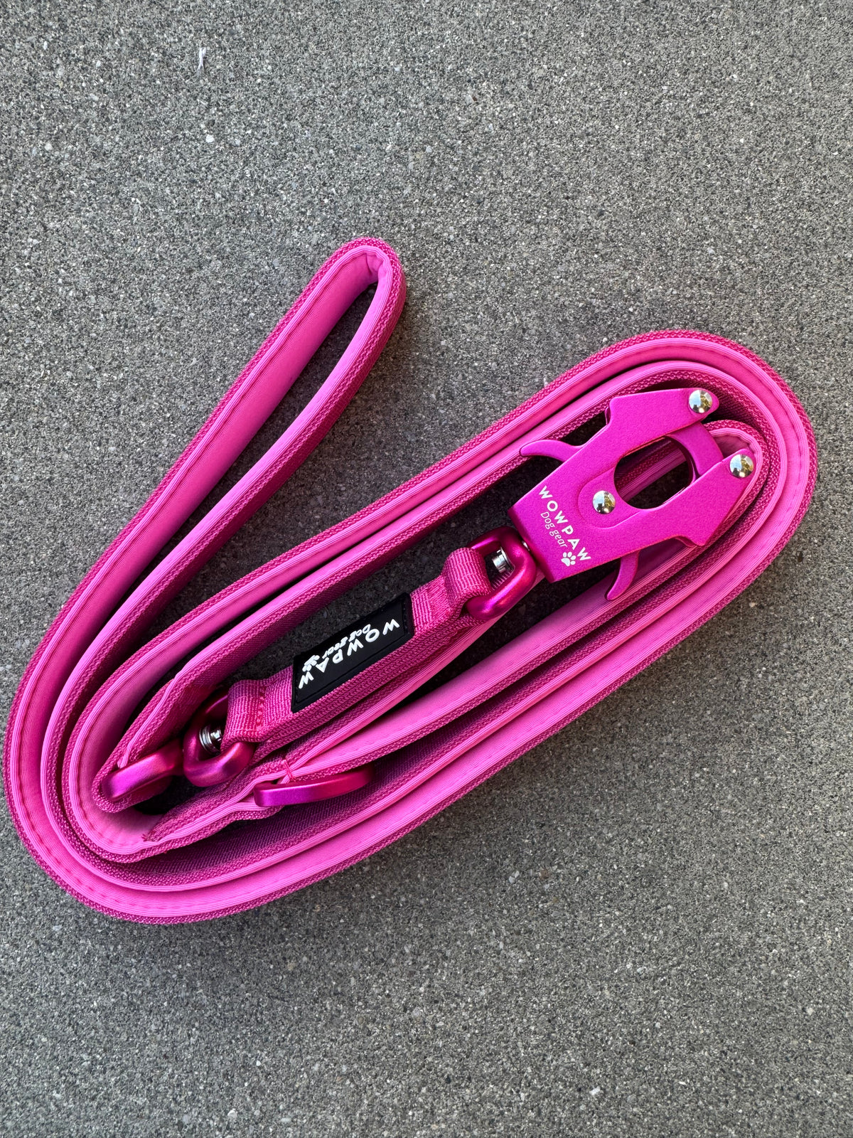 Taktische Hundeleine ULTRA LIGHT Rose Red Edition, Länge 1,8m