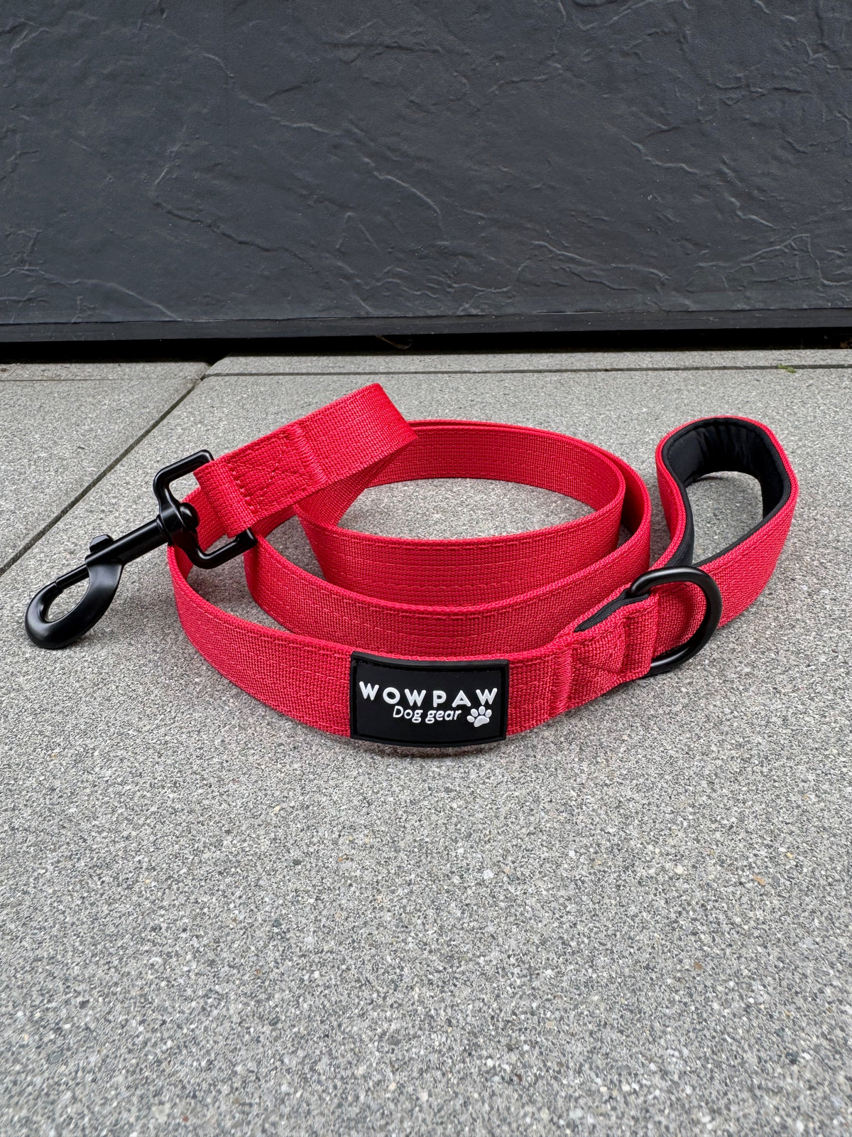 Guinzaglio standard per cani M, lunghezza 1,5m, rosso