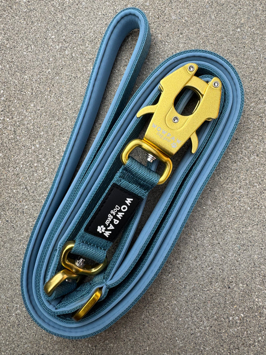 Taktische Hundeleine ULTRA LIGHT Ocean Blue Edition, Länge 1,8m