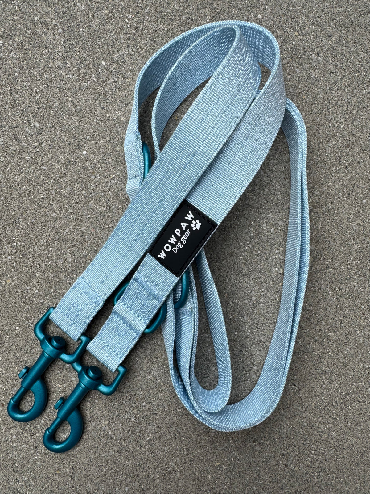 Standard Hundeleine S verstellbar Länge 2m Light Blue Edition
