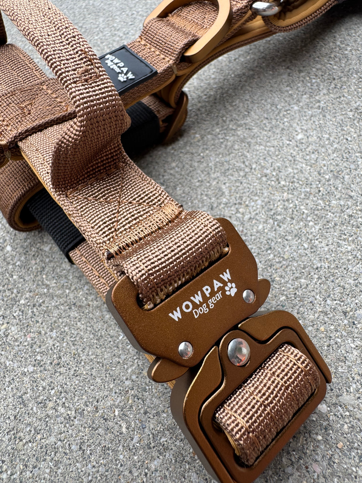 Hochwertiges Hundegeschirr XS Braun Edition