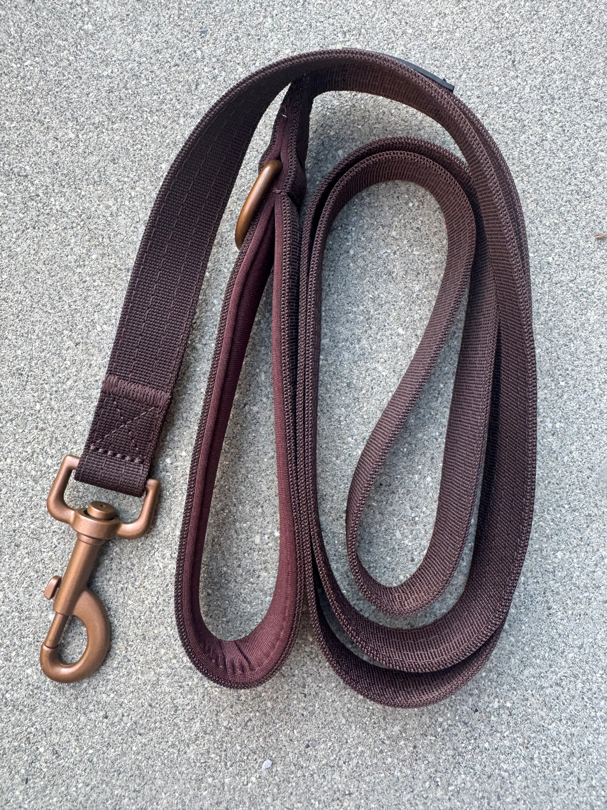 Guinzaglio standard per cani M, lunghezza 1,8m, edizione Marrone espresso