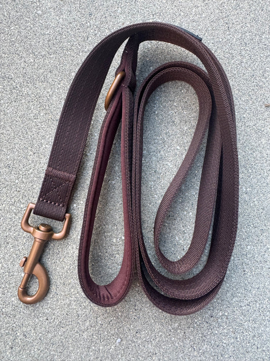 Guinzaglio standard per cani S, lunghezza 1,8m, edizione Espresso Braun
