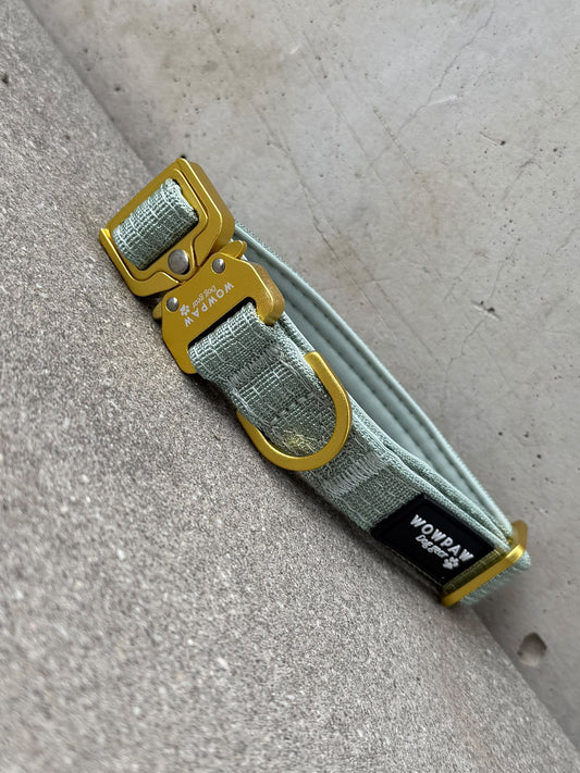 Collare tattico per cani ULTRA LIGHT Edizione Verde militare XS