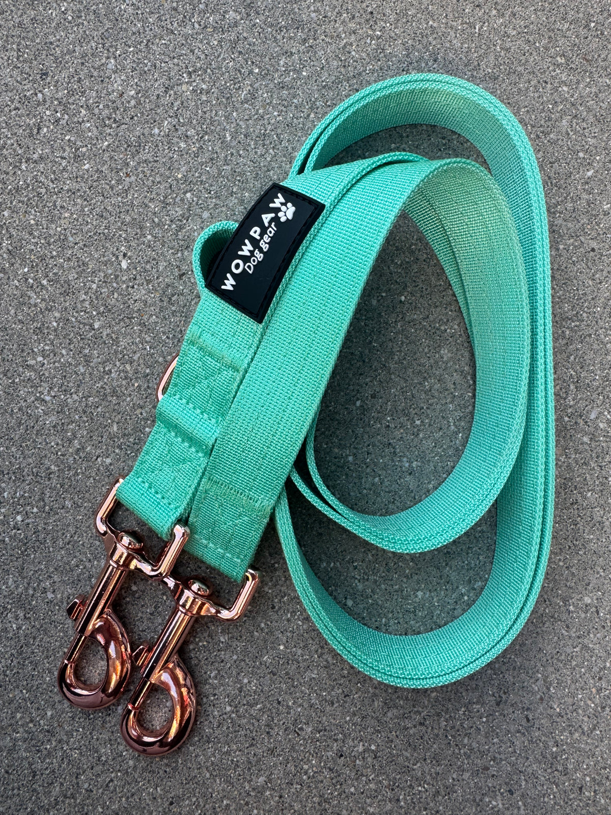 Guinzaglio per cani standard M regolabile, lunghezza 2m, rosso-oro