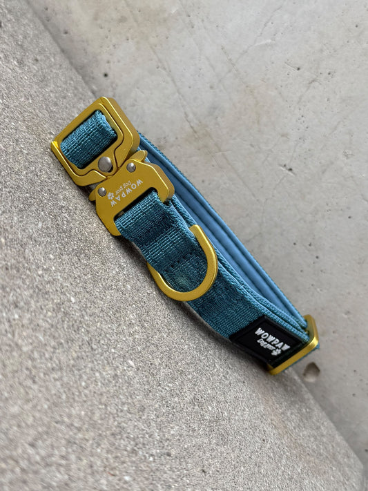 Collare tattico per cani ULTRA LIGHT Edizione Verde militare XS