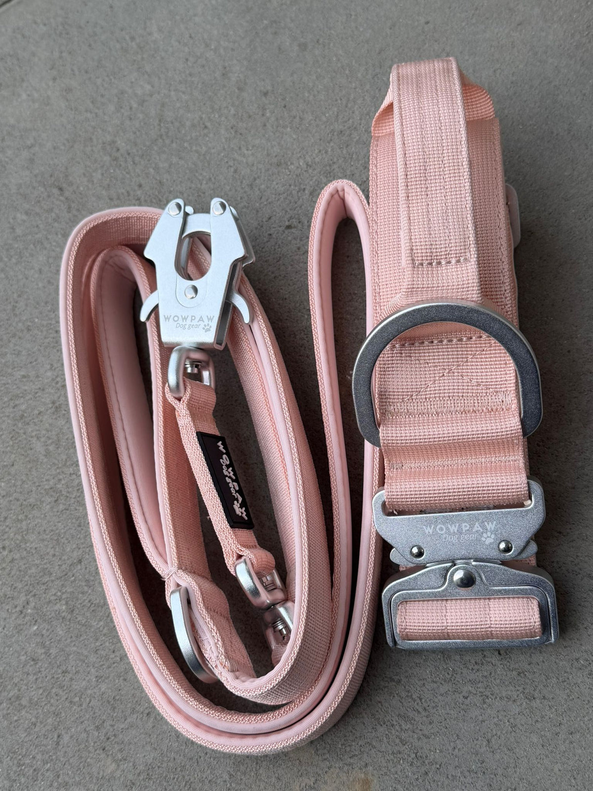 Taktische Hundeleine ULTRA LIGHT Peach Edition, Länge 1,8m