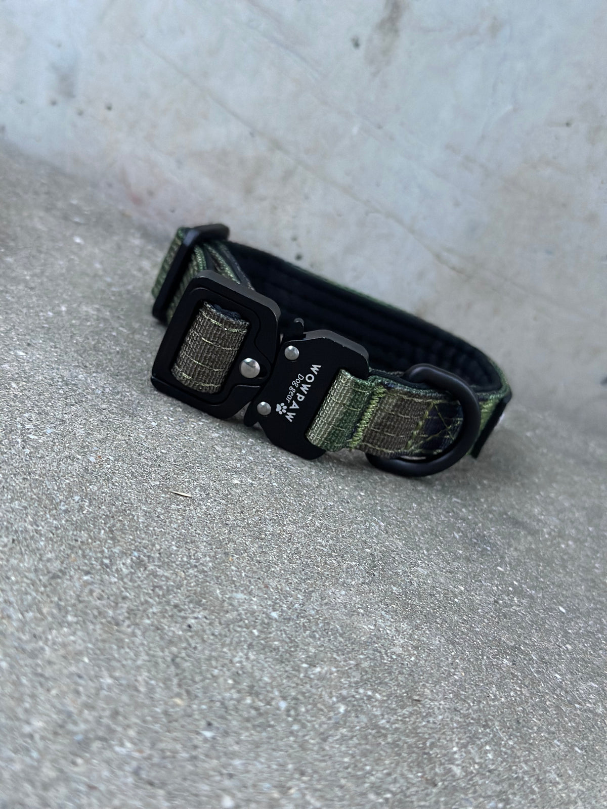 Taktisches Hundehalsband ULTRA LIGHT Army green Camouflage XXS