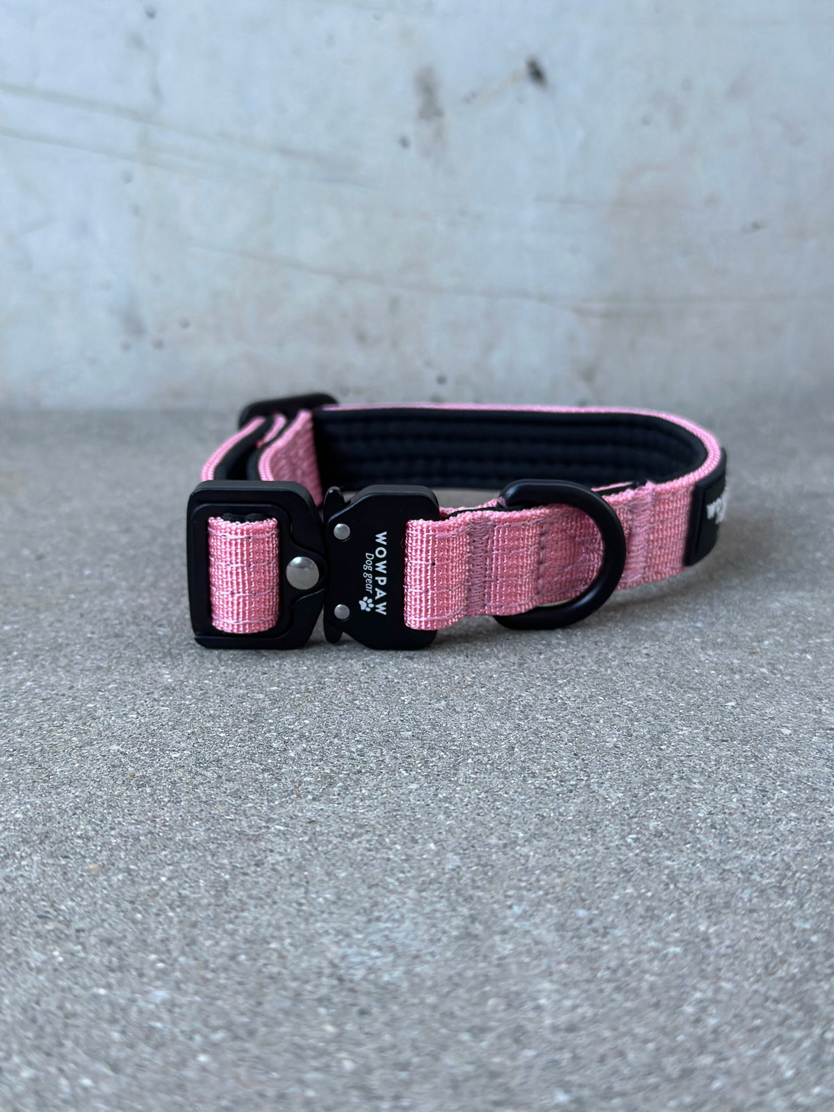 Taktisches Hundehalsband ULTRA LIGHT Rosa XXS