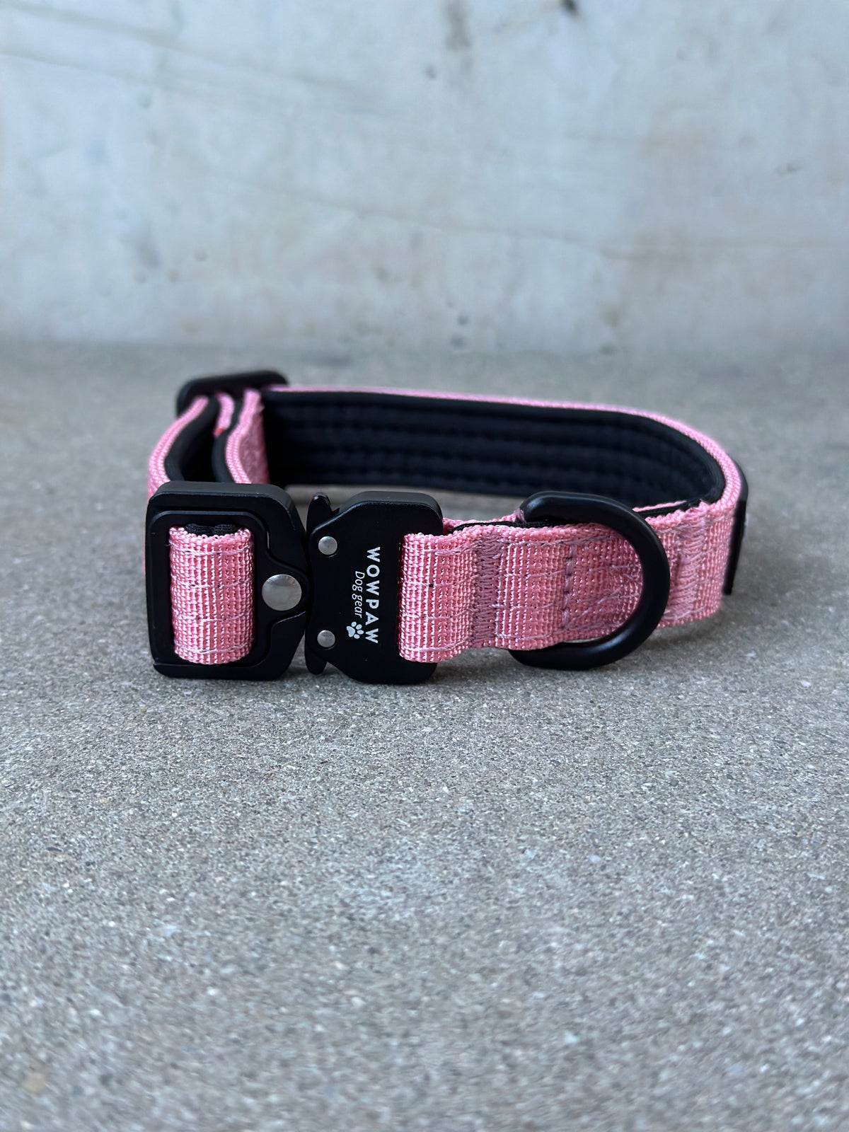 Taktisches Hundehalsband ULTRA LIGHT Rosa XXS