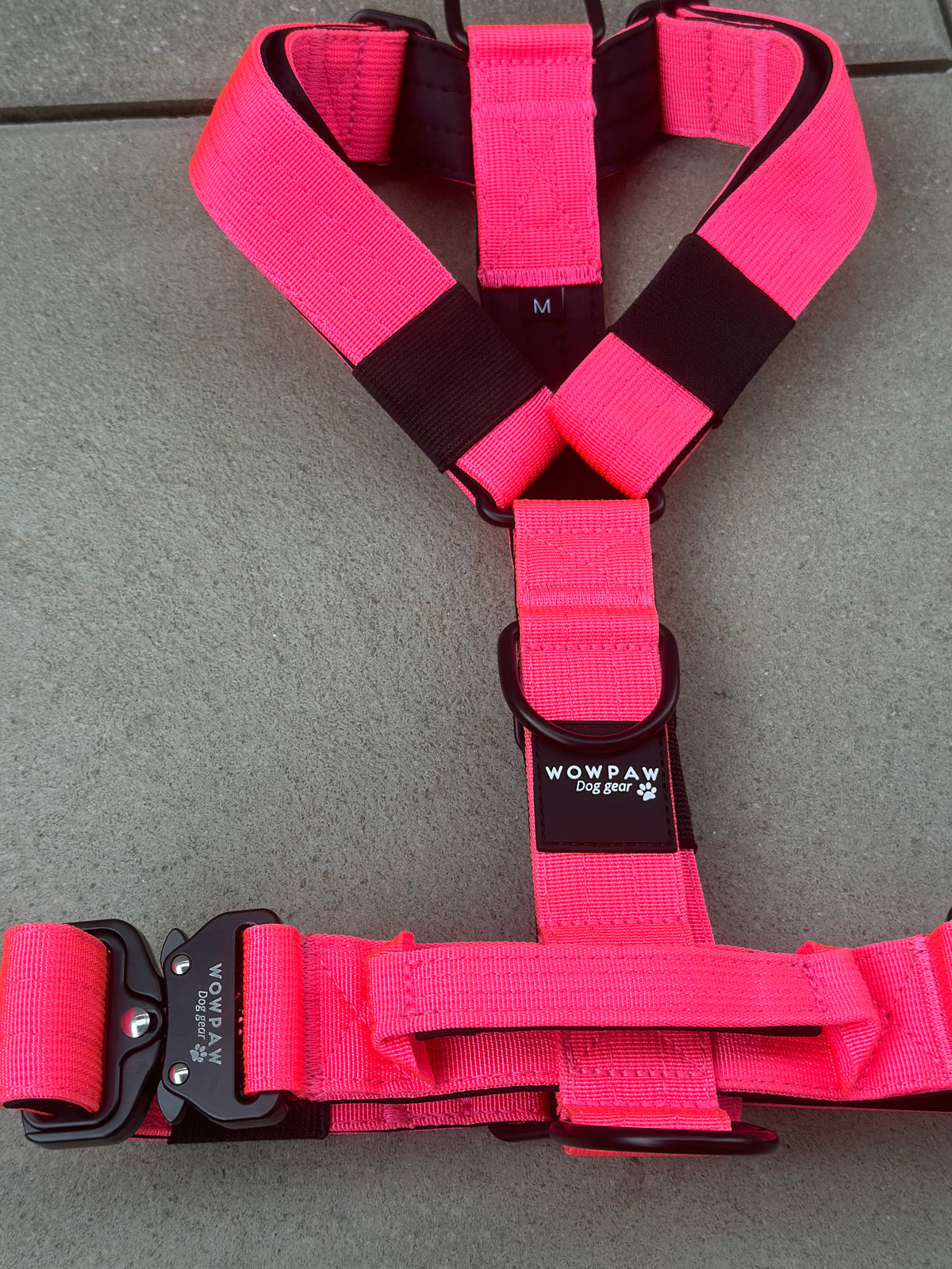 Hochwertiges Hundegeschirr S Neonpink