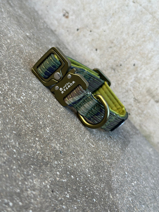 Taktisches Hundehalsband Army Green Camouflage Edition XS