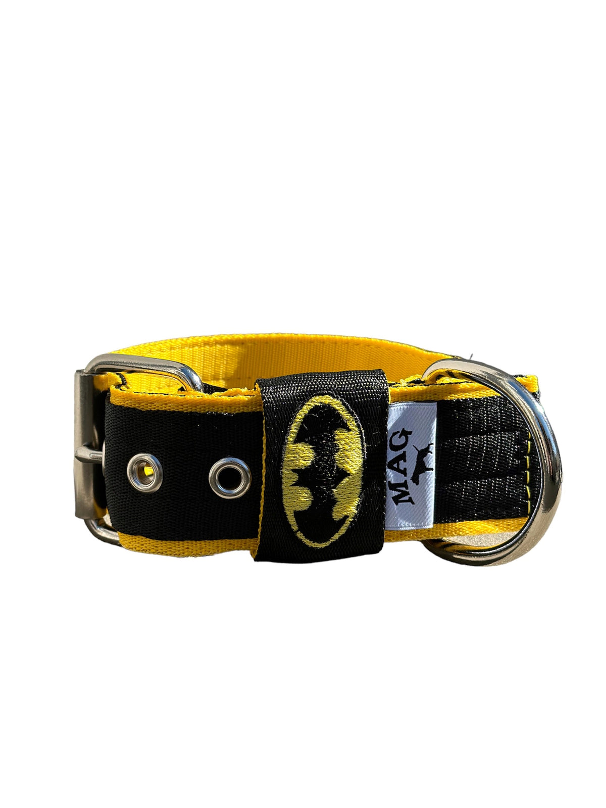 MAG Web Hundehalsband B-Man Gelb