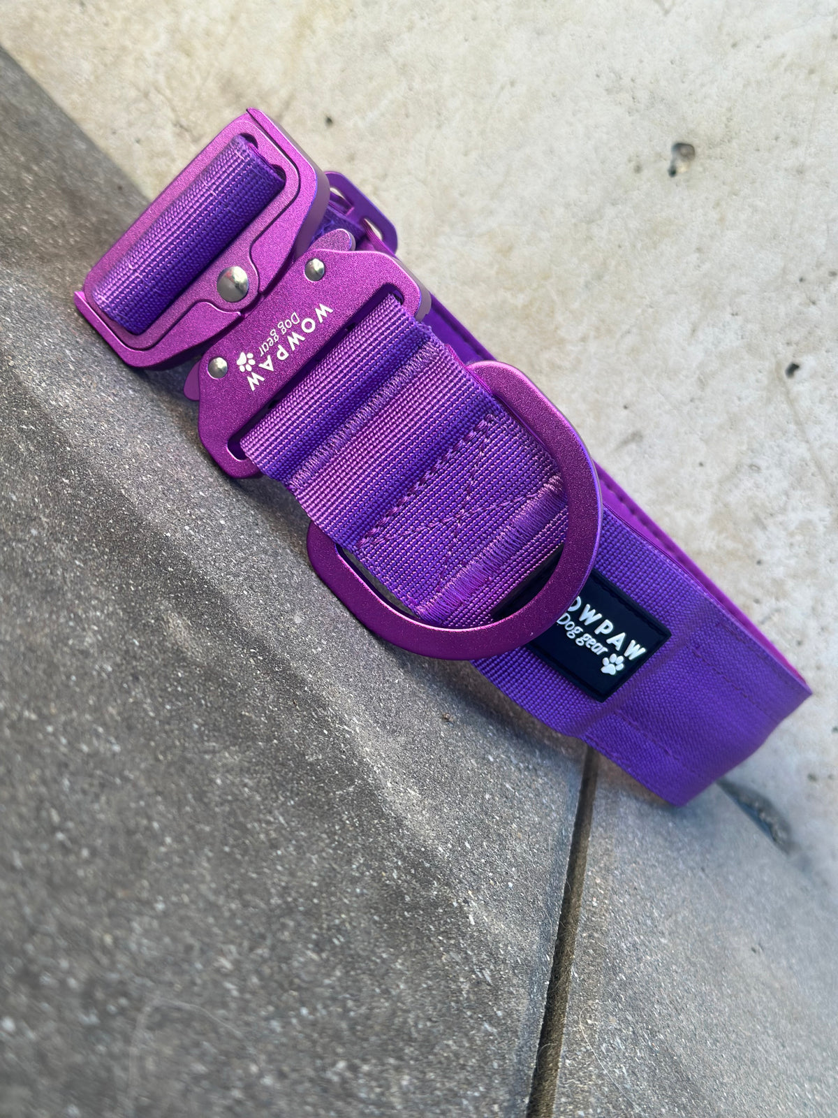 LED-Hundehalsband ULTRA LIGHT Lila Edition Größe S B-Ware
