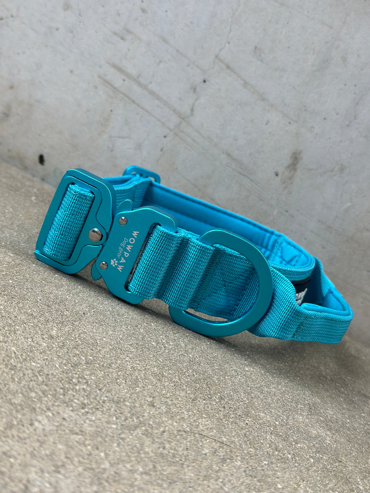 Taktisches Hundehalsband ULTRA LIGHT 3,8cm Hellblau Edition L