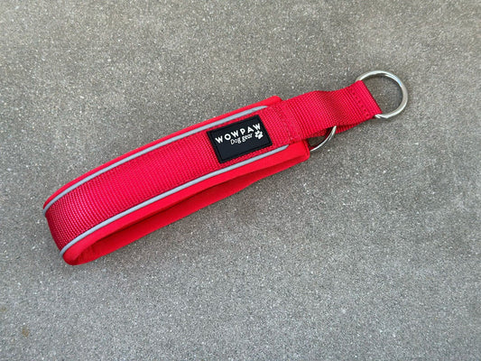 Zugstopp Hundehalsband Rot L