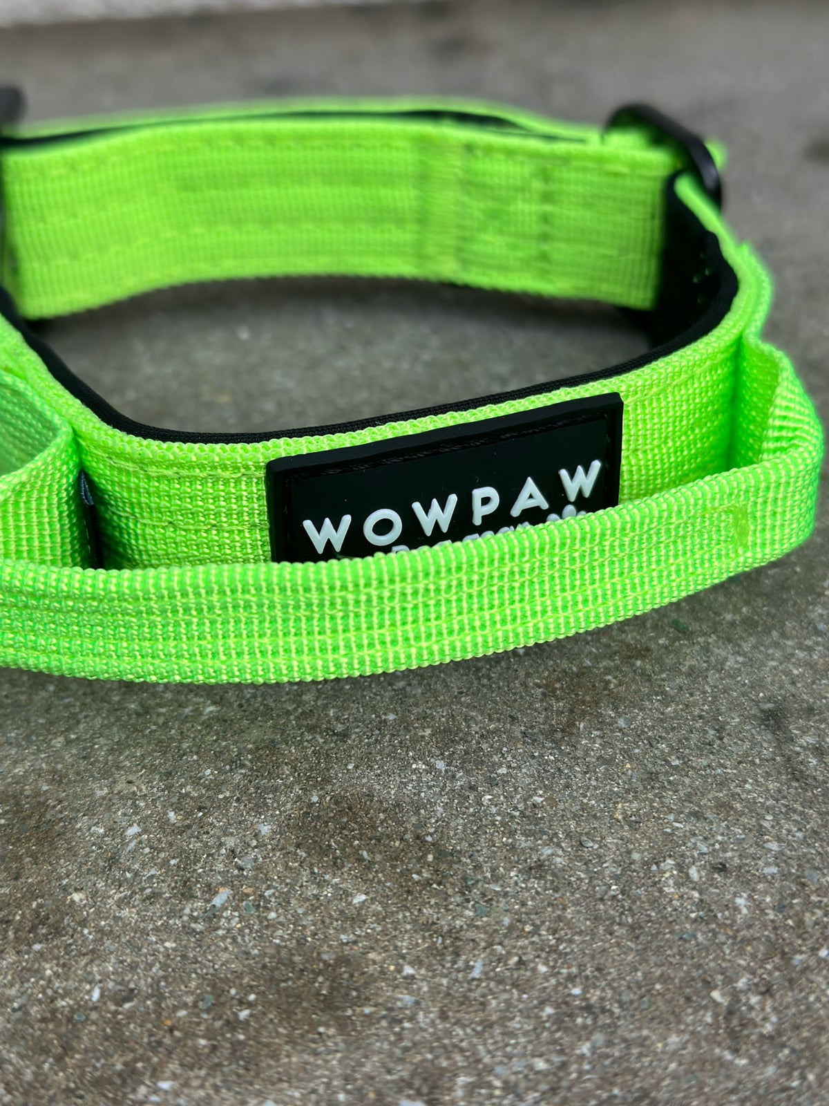 Collare tattico per cani di alta qualità XS 2,5cm verde neon